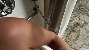 i gave my hot wife pov blowjob in public shower