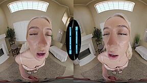 Helping cute pigtailed roommate with monster cock rent