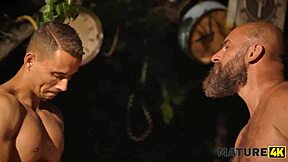 Mature4K Giantess Diana Dominates Two Strangers Outdoors