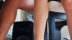 Sexy Colombian Housewife Fucks Hard Black Cock Of Her Friend