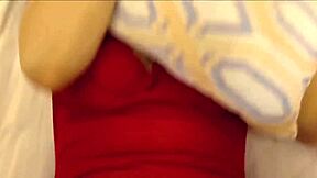 Stepmom fucked in husband's bed