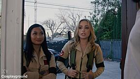 Chanel Camryn Begs for Big Black Cock in Ghostbusters Cosplay