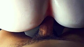 Feeling ecstatic after pounding a tight sexy ass doggy style with cum on ass