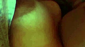 Gretala, the busty horny woman, plays with balloons and shows off her big tits