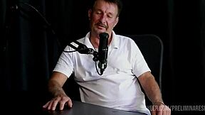 curvy girls in sheer lingerie giving handjob in public