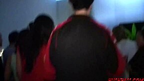 jenny and friends partying at frat with big tits and riding