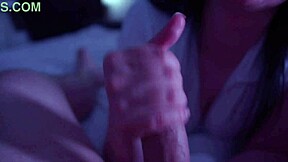 Does This Beautiful Girl Suck Her Man's Monster Cock with Passionate Ball Licking and Gagging?