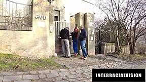 I saw hot couple smashed by BBC stranger