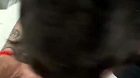 Hey, check out this beautiful amateur blowjob in the bathroom.