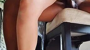 Sexy Colombian Housewife Fucks Hard Black Cock Of Her Friend