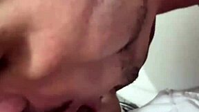 Hey, check out this beautiful amateur blowjob in the bathroom.
