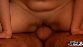 wow, teen babe gets fucked in sauna and sucks old cock!