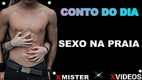 Conto erotico sexo na praia com africanos brasileiros