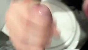 Hey, check out this beautiful amateur blowjob in the bathroom.