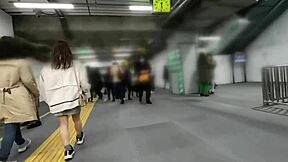 japanese couple enjoys picnic date after home sex, caught on camera