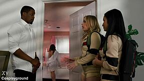 Chanel Camryn Begs for Big Black Cock in Ghostbusters Cosplay