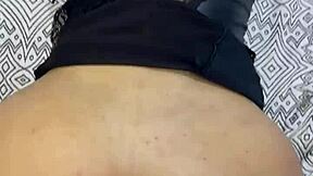 Raw pink ass fucking of curly Brazilian hottie until cum