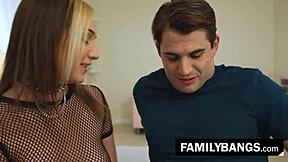 panty sniffer gets chance with bratty stepsister for assfucking 😏