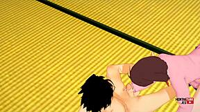 Dandadan Hentai Momo Handjob Blowjob Fucked by Okarun Bareback Gay Cosplay