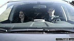 couple picks up hitchhiker, 'join our threesome'