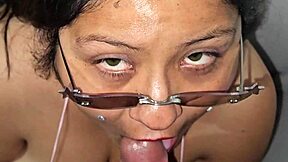 Big Tit BBW Kitty Swallows Cum In Bikini