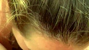 blonde slut, suck that dick outdoors with your big natural tits out. how does it taste?