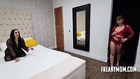 Sexual encounter with stepmom and stepaunt