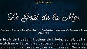 Le Goût de la Mer - French Audio Porn Mermaid Blowjob, European Fantasy Sucking