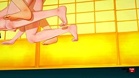 Dandadan Hentai Momo Handjob Blowjob Fucked by Okarun Bareback Gay Cosplay