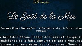 Le Goût de la Mer - French Audio Porn Mermaid Blowjob, European Fantasy Sucking