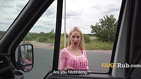 Paying a streetwalker for some outdoor fun