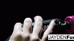 Watch Jayden Jaymes play with her tight wet pussy?