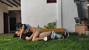 que buen castigo le di a mi vecina en navidad, you know?