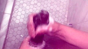 Stepsisters Feel Nervous About Huge Cock Anal In Shower