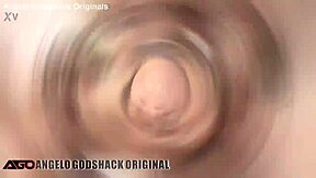 Mia Trejsi in hardcore gangbang with double penetration and cum swallow