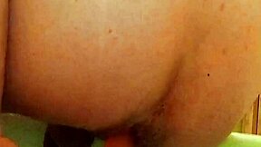 i smashed her anal after fisting and spitting natural lube in the garage