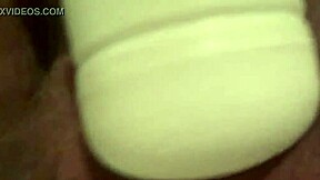 Big pussy lips get wet with toys for this bride milf