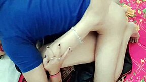 the amateur indian wife got pounded hard in homemade style by her husband's friend