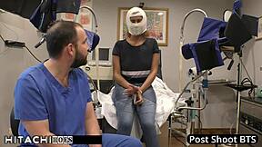 freshman gets hitachi orgasm from doctor tampa taylor ortega in backstage fingering