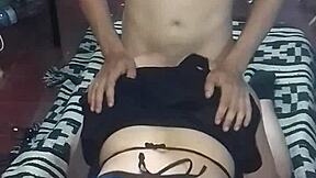 Mature Police Woman Fucks Stranger After Party in Sexy Panties