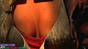 Gemma smithy trains blowjob while bound in bondage