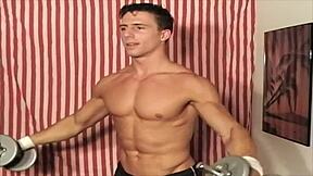 hey, watch reese rideout strip while working out?