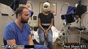 freshman gets hitachi orgasm from doctor tampa taylor ortega in backstage fingering