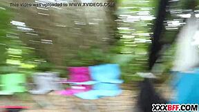 Camping Girls Share Dick?