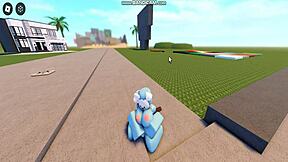 Whoreblox Game - Gangbang Moment 11 With Creampie And Cumshot