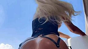 Pov Sloppy Blowjob in Stockings and Solo Play