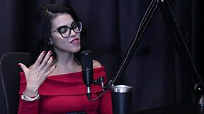 i prefer to dominate and want a gang bang with eight big dicks, like in my video with mário - caroleta roots in sheer red lingerie