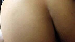 Outdoor doggy style with bent over position