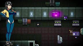 Bound Nympho Lesbian in Third Crisis Playthrough