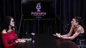 i prefer to dominate and want a gang bang with eight big dicks, like in my video with mário - caroleta roots in sheer red lingerie